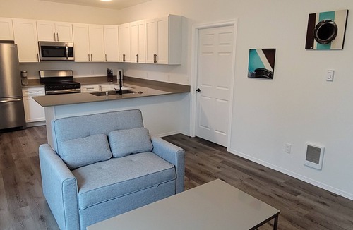 Monroe Apartment | #204 New Beautiful Modern Condo Downtown Monroe!