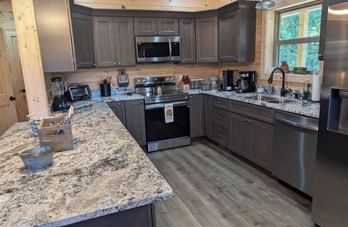 Wears Valley Cabin | 3 Master Suites, Easy Access w/View, Game&Theater Rms, Fire Pit, & Pool Access