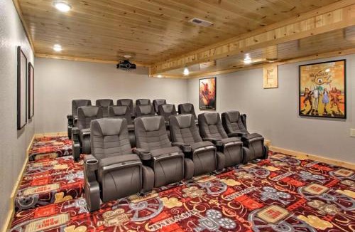 Sevierville Ski Chalet | A Lasting Impression 6BR Cabin - Private Indoor Pool - Entertainment Galore Game Room