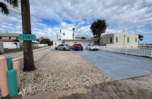 Flagler Beach House | Beachfront Spanish Style Landmark 3 Bedroom 2 bath House
