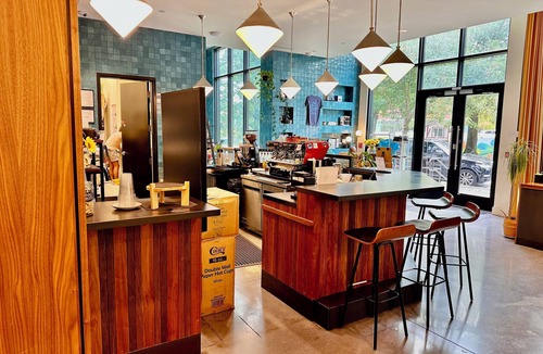 Home Park Apartment | Ceiling to floor windows featuring a private balcony with stunning city views!