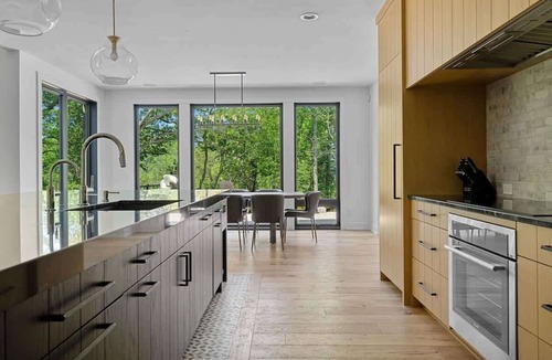 Stevensville House | Contemporary 26-Acre Estate, Private Beach, Pool