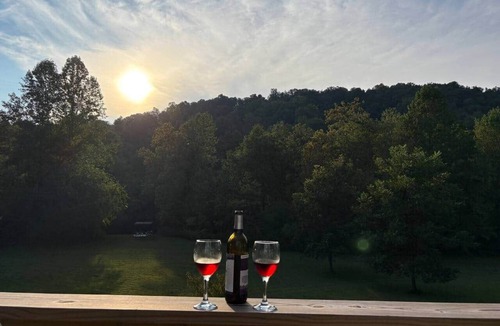Dahlonega House | Dahlonega Creekside Cottage with Hot Tub