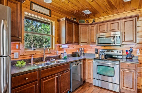 Pigeon Forge Cabin | Indoor Pool, Coffee Bar, Fire Pit, Games