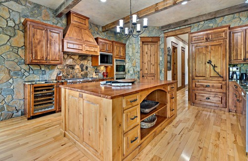 Marion Lake Club Cabin | Lakefront Retreat | Luxury Home with Gorgeous VIEWS & Private Dock!