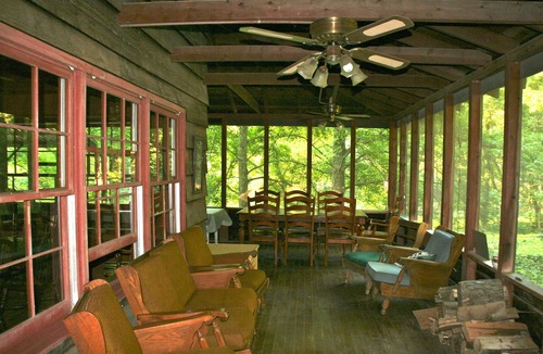 Depauw Cabin | Large SECLUDED RIVERFRONT Cabin with PRIVATE access to CANOE/KAYAK Blue River