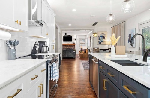 Marietta House | Luxury Retreat | Private Backyard | Pool & Patio