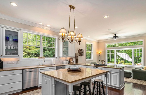 Grand Beach House | Spacious, high-end home in quiet location with private pool, deck, & hot tub