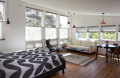 Mount Baker Apartment | Stylish modern dadu apartment in residential Seattle near everything