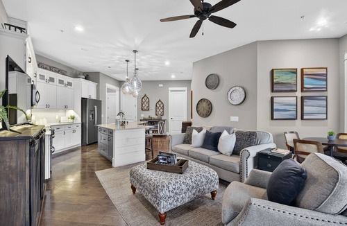 Blue Ridge Condo | Top floor condo overlooking historic Downtown Blue Ridge!