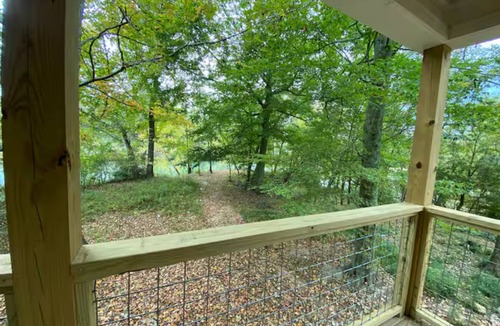 Lupton City Cabin | Waterfront cottage on the Sequatchie River at Ketners Mill -2