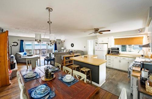 Rapid City House | Waterfront Deck + Dock: Torch Lake Home!