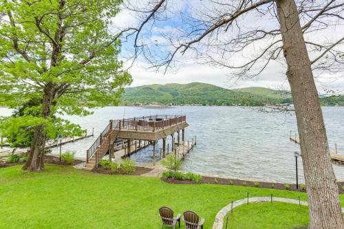 1 Mi to Village: Waterfront Oasis in Lake George!
