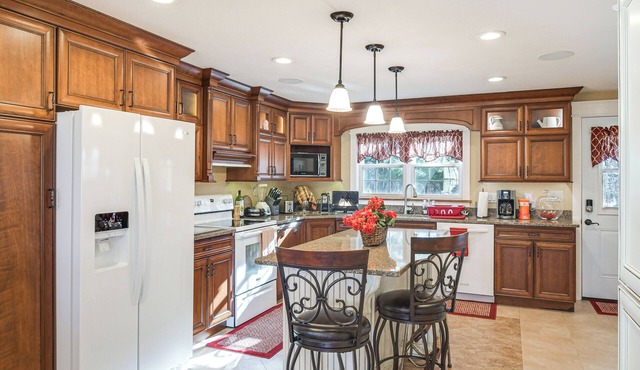Charming Manchester Retreat w/Patio & Fireplace!