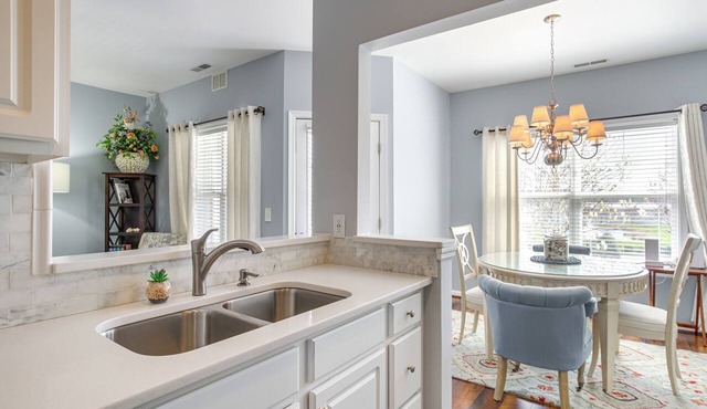Community Pool & Private Balcony: Chic Lewes Gem