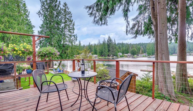 Lakefront Snohomish Home ~ 13 Mi to Historic Dtwn