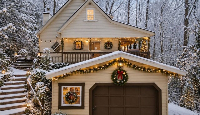 Peaceful 3-bedroom country house in charming Dahlonega with firepit & creek