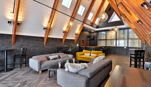 Rent An Inn! Takeover the Birch Ridge with your group, Mountain Lodge- 11 Rooms, Bar, Fireplace, 28ppl home