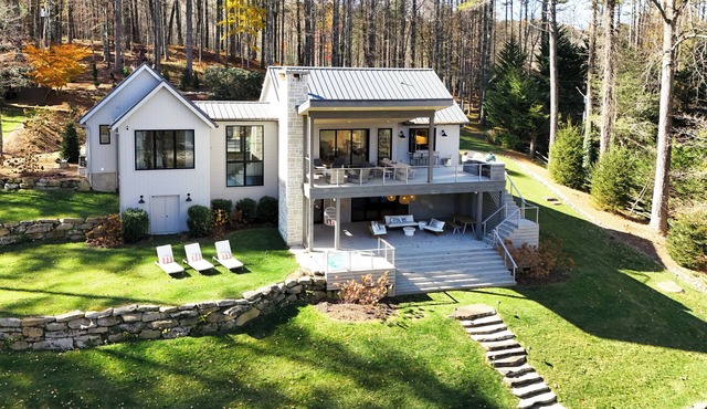 Summer Camp | Luxury Lake Glenville Home with Hot Tub, Dock & Guest House