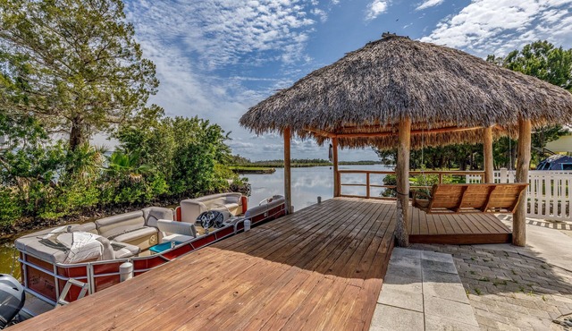 Waterfront Ozello Brand New with gorgeous water views and sunsets!