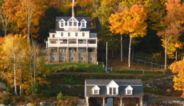 Winnipesaukee's Finest Waterfront Mansion w/Boathouse and Private Beach